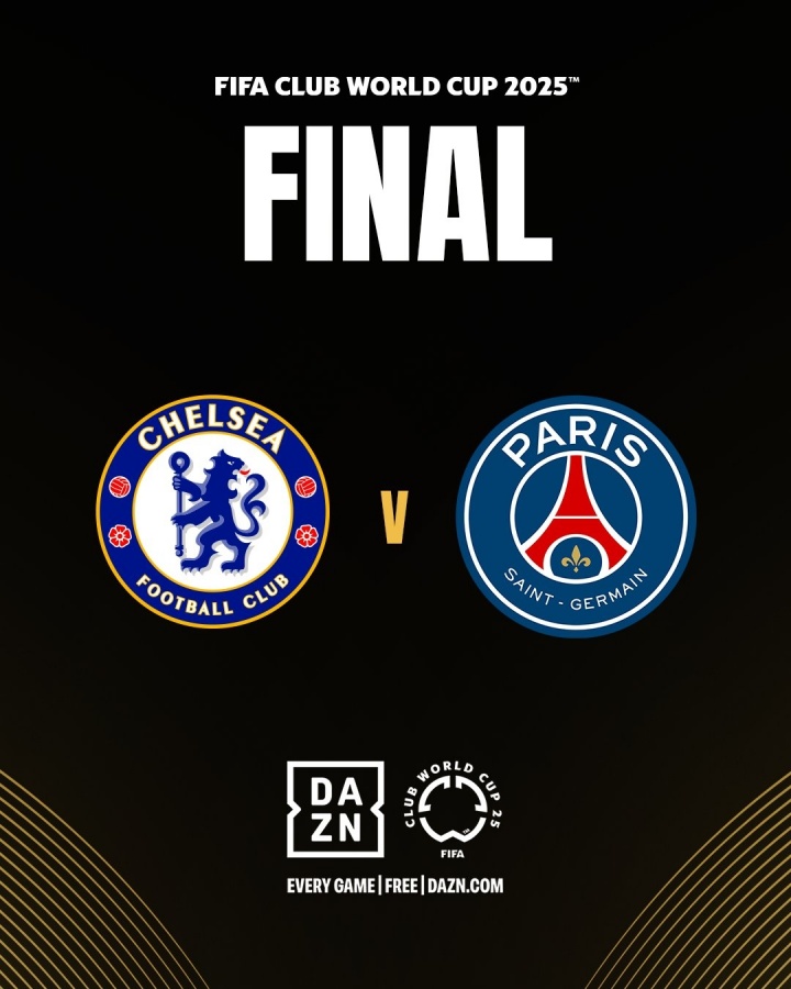 青年風(fēng)暴對(duì)決！俱樂部世界杯決賽：巴黎與切爾西于7月14日開始